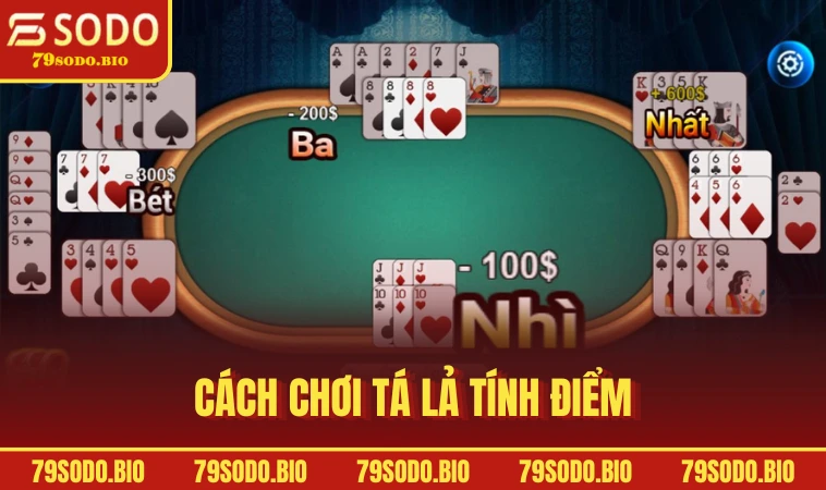 Cách chơi Tá Lả Hướng dẫn chi tiết từ A đến Z cho tân thủ 2 Cách chơi Tá Lả tính điểm