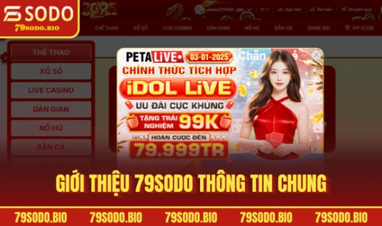 Giới thiệu 79SODO Đánh Giá Toàn Diện Về Nhà Cái Trực Tuyến 1 Giới thiệu 79SODO thông tin chung