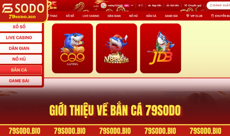 Bắn Cá 79SODO Sân Chơi Đổi Thưởng Trực Tuyến Uy Tín 2025 1 Giới thiệu về bắn cá 79SODO