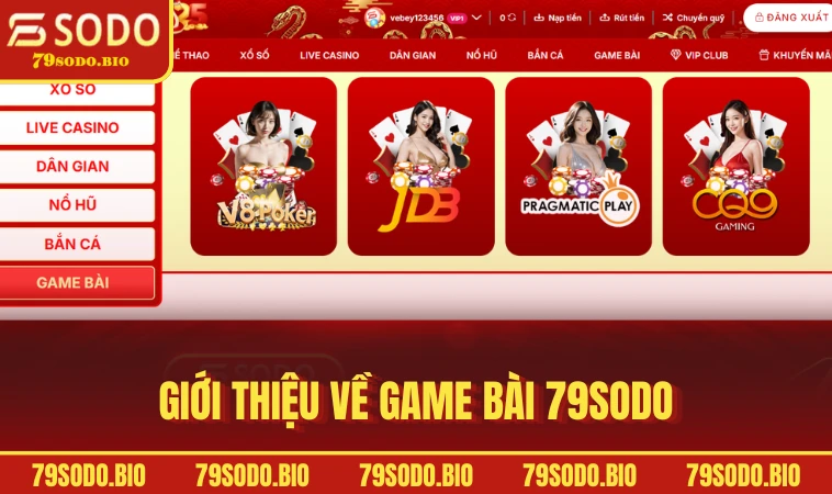 Game Bài 79SODO Thiên Đường Giải Trí Hấp Dẫn Cho Game Thủ 1 Giới thiệu về game bài 79SODO