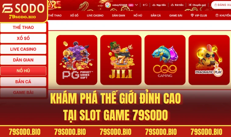 Slot Game 79SODO Sân Chơi Trực Tuyến Hấp Dẫn Nhất 2025 1 Khám phá thế giới đỉnh cao tại slot game 79SODO