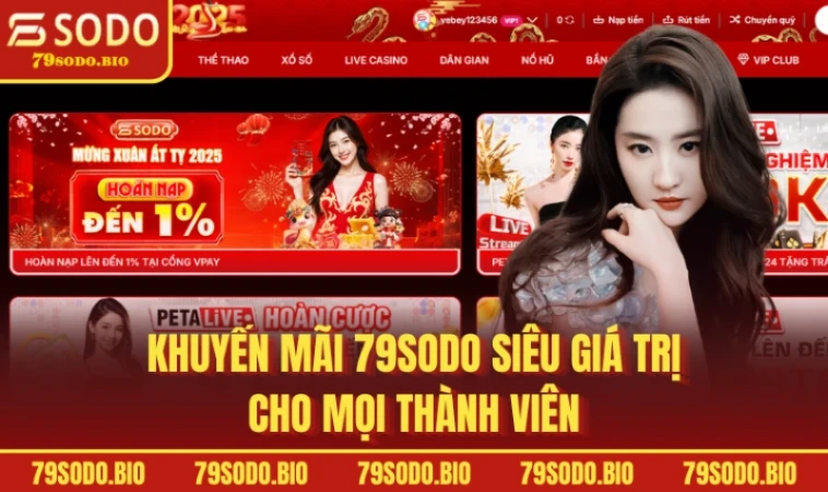 79SODO 38 Khuyến mãi 79SODO siêu giá trị cho mọi thành viên